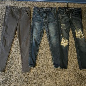 American Eagle bundle of 3 Jeans
